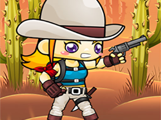 Cowgirl Shoot Zombies